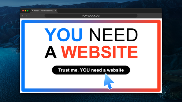 Why YOU Need a Website